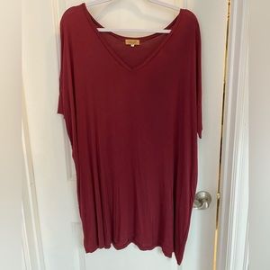 Half sleeve piko tunic.